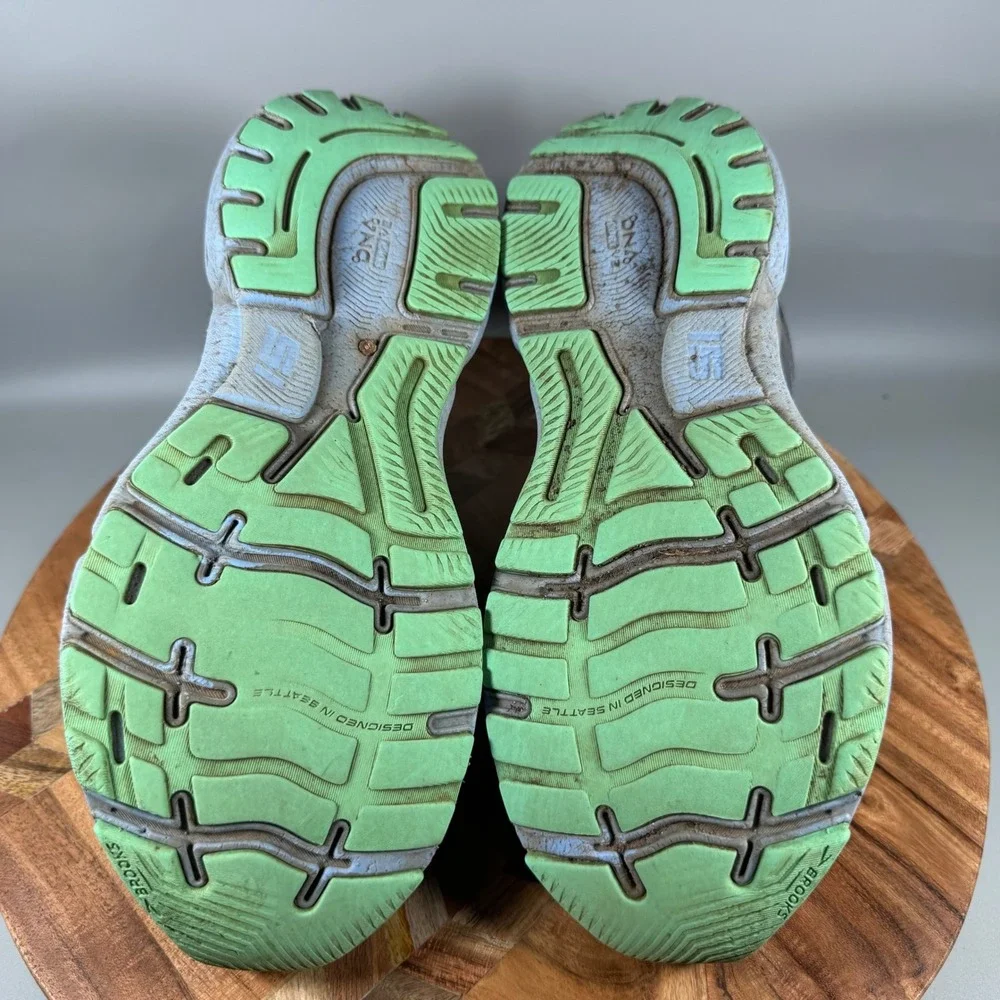 Brooks Ghost 15‎ Women's Running Shoes Gray Blue Size 9 Medium B